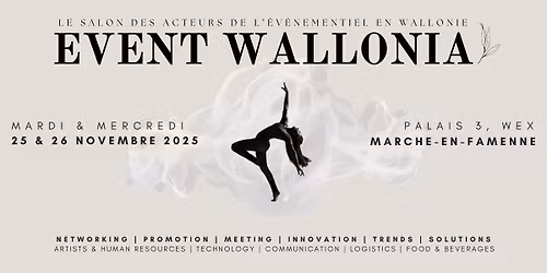 EVENT WALLONIA : le Salon de l'\u00c9v\u00e9nementiel en Wallonie