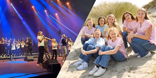 Konsert med jentegruppen Seven og Arna Soul Children