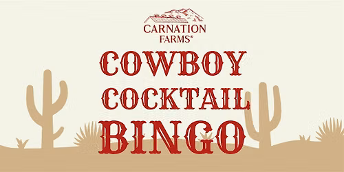 Cowboy Cocktail Bingo