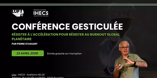 Conf\u00e9rence Gesticul\u00e9e - Pierre Stassart
