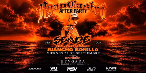 Ryan Castro Concert Official after party at Brugada