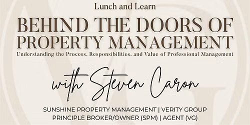Behind the Doors of Property Management