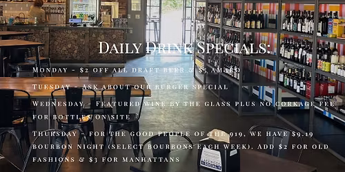 Durham Happy Hour