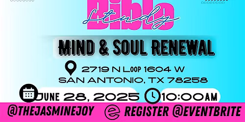 Women\u2019s Bible Study for Mind & Soul Renewal with Jasmine Joy