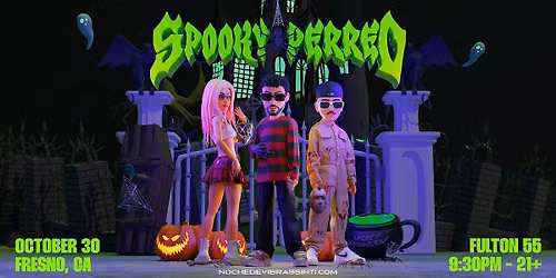 SPOOKY PERREO: HALLOWEEN-THEMED REGGAETON NIGHT - FRESNO (21+)