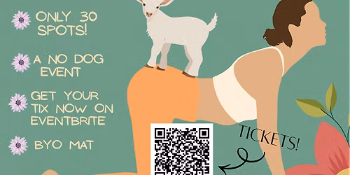 Baby Goat Yoga at The Dog Penn