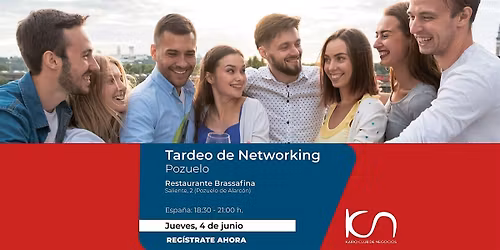 KCN Tardeo de Networking Pozuelo - 4 de junio