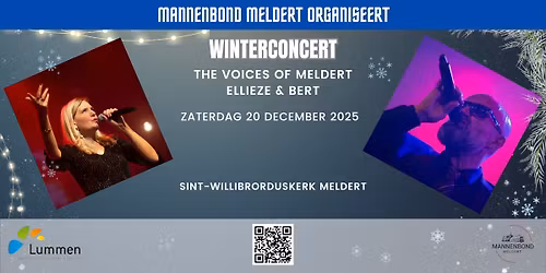 Winterconcert The Voices of Meldert met Ellieze en Bert