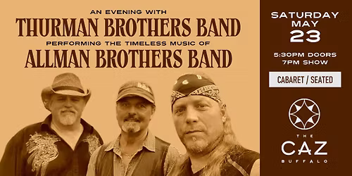 The Thurman Brothers Band - The Music Of The Allman Brothers