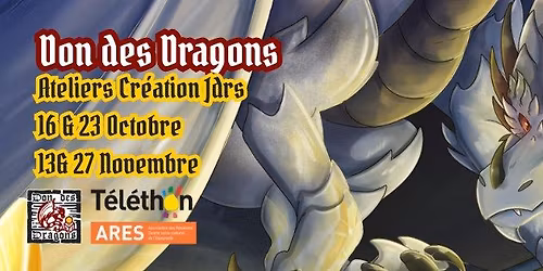 Ateliers Cr\u00e9ation de jdrs 13\/11