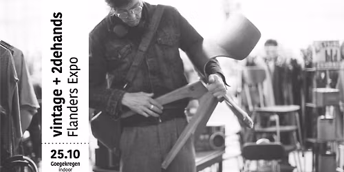 Vintage + tweedehandsmarkt in Flanders Expo Gent