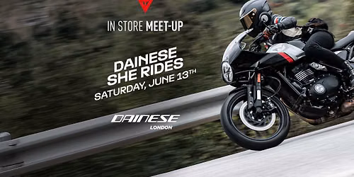 DAINESE SHE RIDES feat. Sallyha Din