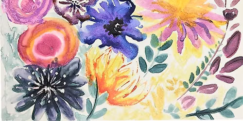 Watercolor Blooms: A Floral Painting Class