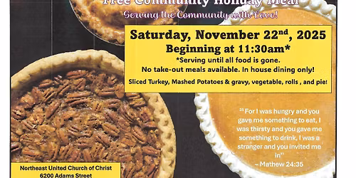 Free Community Holiday Meal