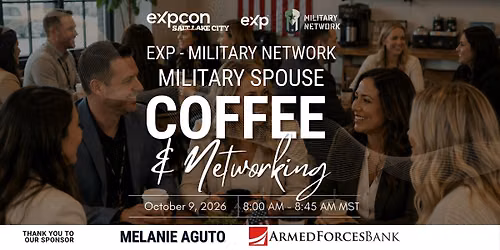 EXP Military Network- Military Spouse Coffee and Networking