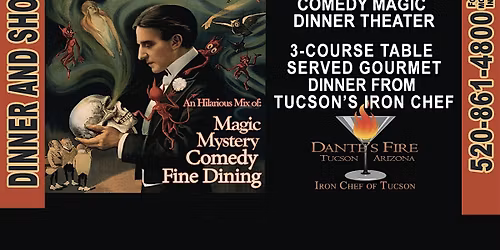 Mystery & Magic Dinner Theater -"M**der at the Magic Show II"