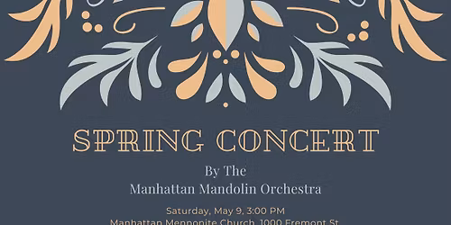 Manhattan Mandolin Orchestra Spring Concert