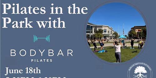 Pilates in the Park with BODYBAR Pilates 