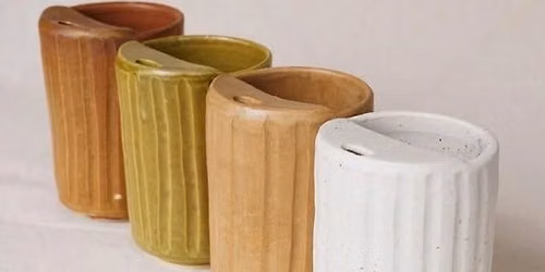 Family Ceramics: Summer Sipper Travel Mug