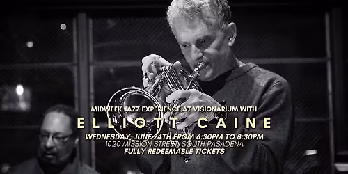 Midweek Jazz Experience with Elliott Caine at Visionarium