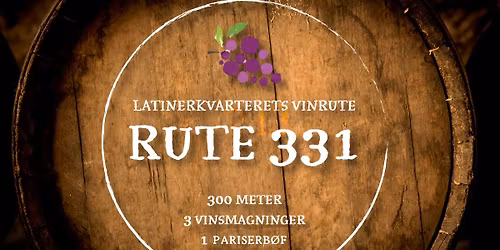 Latinerkvarterets vinrute - Rute 331