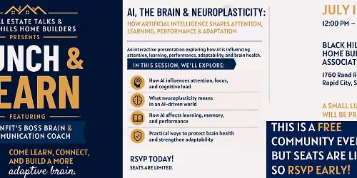 Lunch & Learn: AI, the Brain & Neuroplasticity
