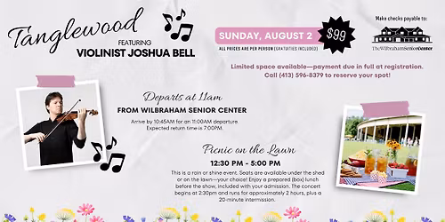 Violinist Joshua Bell @ Tanglewood
