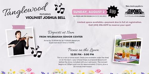 Violinist Joshua Bell @ Tanglewood