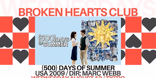 Broken Hearts Club: 500 Days of Summer