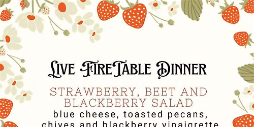 Fire Table Dinner
