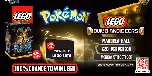 LEGO BUILD AND BEERS 2026 @ MANDELA HALL