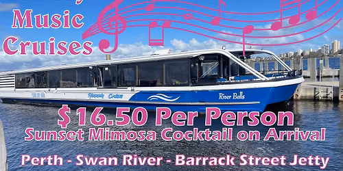 Friday Swan River Music Cruise