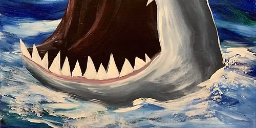 Family Friendly Paint Class: Shark Bite