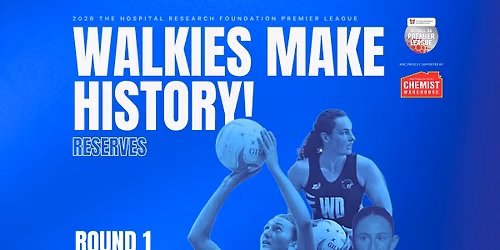 ROUND 1 | PL RESERVES | Walkerville V Matrics