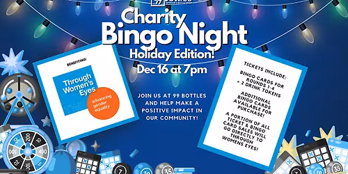 Charity Bingo Night... for THROUGH WOMEN'S EYES