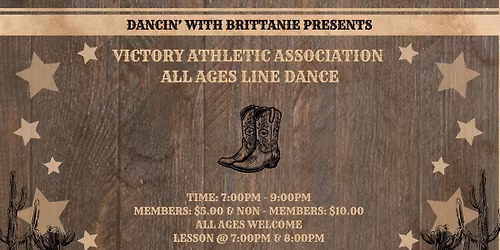 Victory Athletic Association All Ages Line Dance