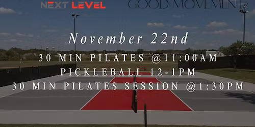 \ud83c\udfd3 Pickleball and Pilates \ud83e\uddd8\u200d\u2640\ufe0f