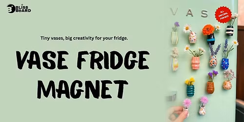 Vase Fridge Magnet