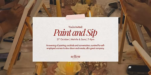 Paint & Sip | SelfEm Social