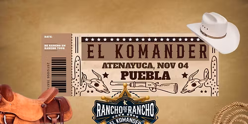 El Komander en Santa Isabel Atenayuca, PUE