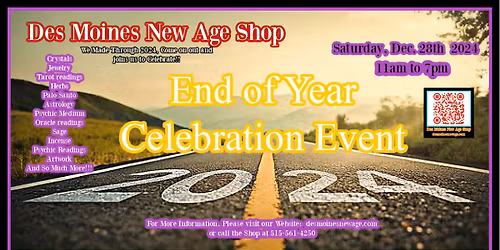 End of year Celebration Event! 2025