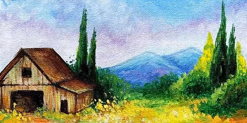 "End Of Summer" In Person Paint Night Event Thursday 7:00 p.m. at Tapster Bellevue