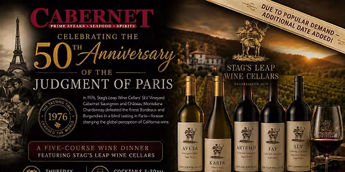 Stags Leap Wine Cellars Dinner