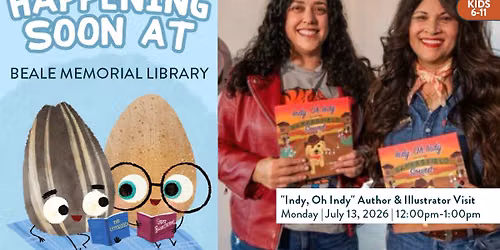 "Indy, Oh Indy" Author & Illustrator Visit