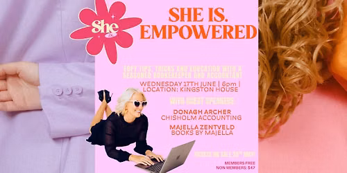 She Is. Empowered - EOFY Success