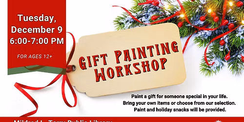Gift Painting Workshop for Teens