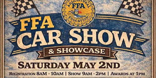 1st Annual ERHS FFA Car Show