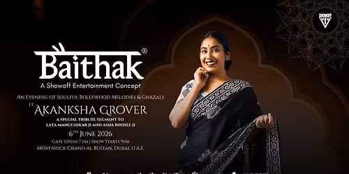 Baithak ft. Akanksha Grover in Dubai