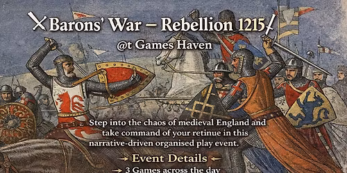 Barons War - Rebellion 1215
