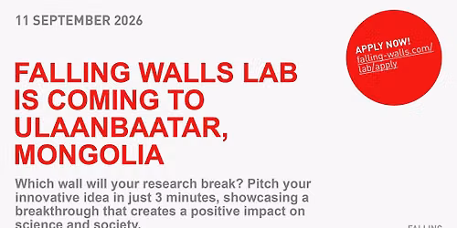 Falling Walls Lab, Ulaanbaatar, Mongolia